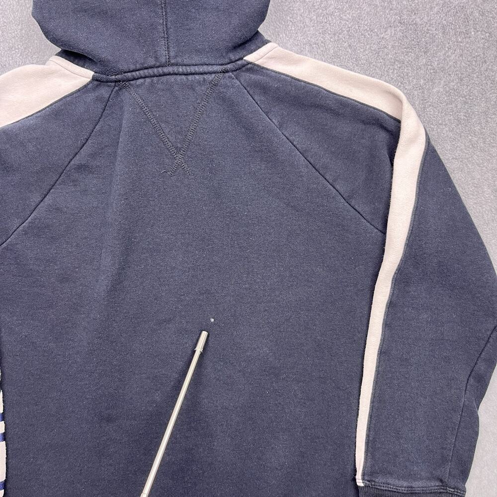 tommy hilfiger sports hoodie blue full zip sweatshirt large - Picture 8 of 10